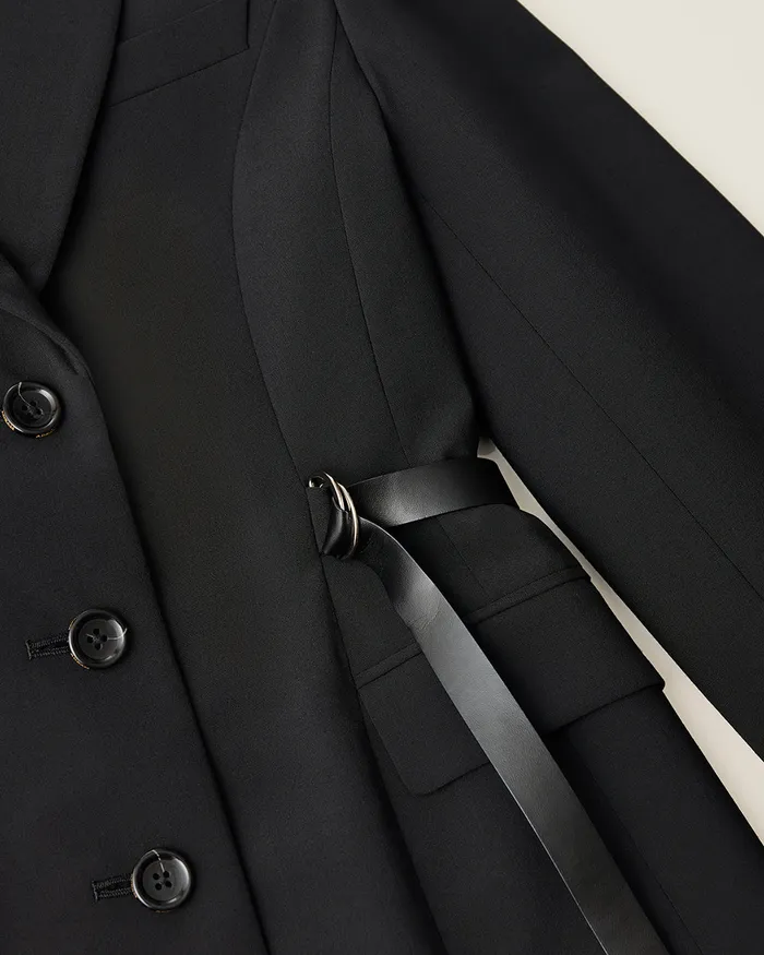 ADEAM Rings Black Camden Jacket