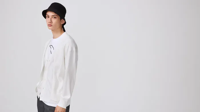 ADEAM Rings Black Logo Bucket Hat ADEAM Rings Black Logo Bucket Hat