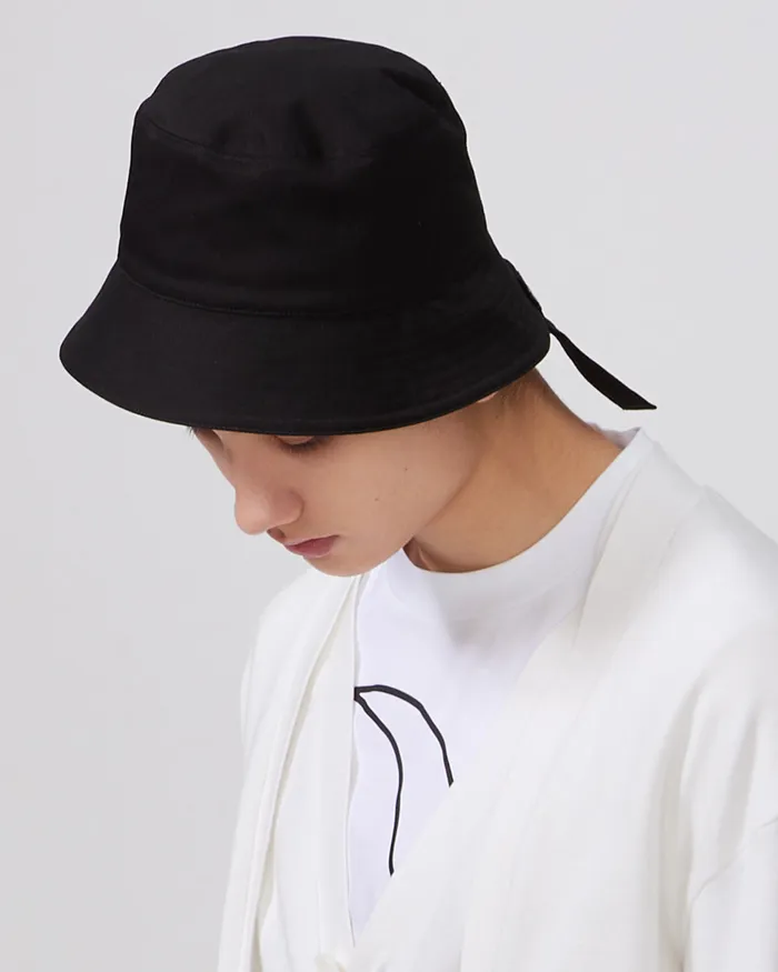 ADEAM Rings Black Logo Bucket Hat ADEAM Rings Black Logo Bucket Hat