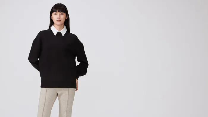 ADEAM Rings Black Omotesando Sweater