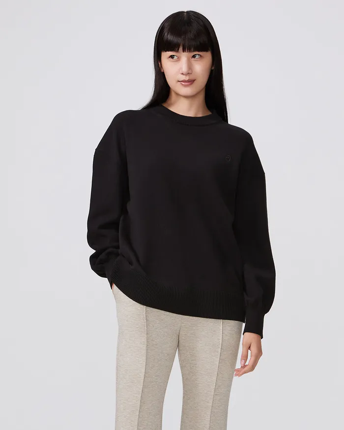 ADEAM Rings Black Omotesando Sweater