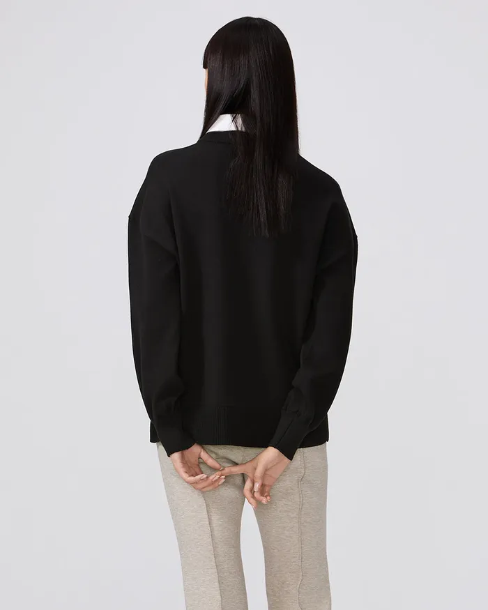ADEAM Rings Black Omotesando Sweater