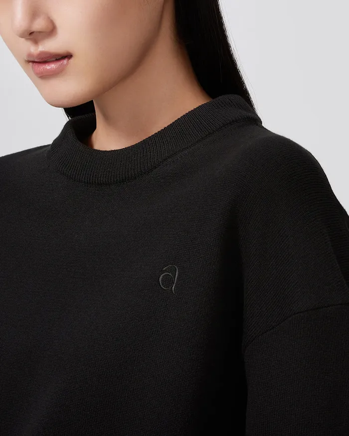 ADEAM Rings Black Omotesando Sweater