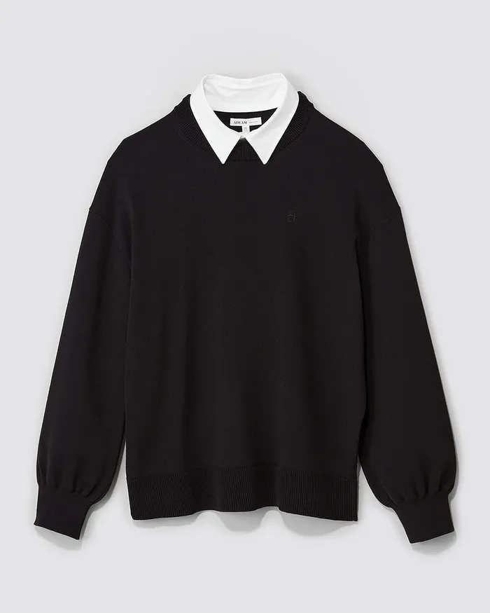ADEAM Rings Black Omotesando Sweater
