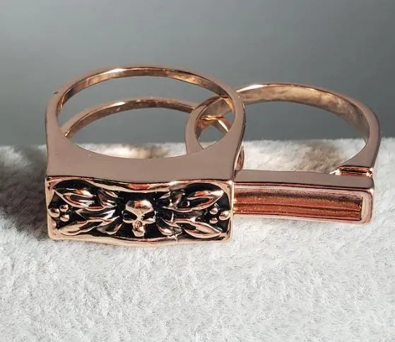 alice Rings R78 Rose Gold Secret Compartment Ring