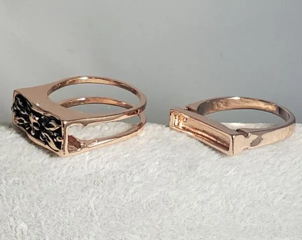 alice Rings R78 Rose Gold Secret Compartment Ring