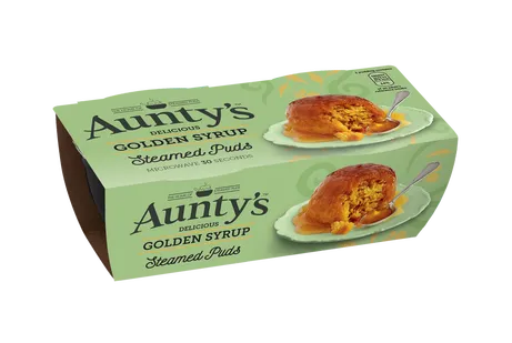 Auntys Steamed Puddings Golden Syrup Ramsden International Earrings