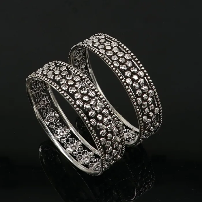 Bracelets 925 sterling silver amazing Wide floral design customized bangle bracelet kada best brides gifting ethnic stylish functional jewelry nba392 TRIBAL ORNAMENTS Bracelets 925 sterling silver amazing Wide floral design customized bangle bracelet kada best brides gifting ethnic stylish functional jewelry nba392 TRIBAL ORNAMENTS