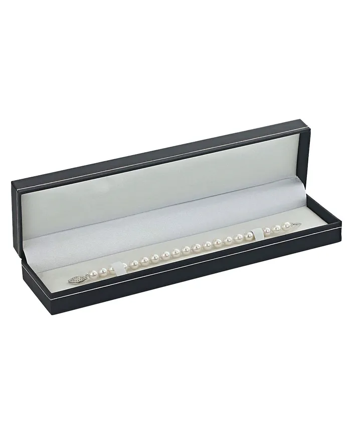 Bracelets spt White Japanese Akoya Pearl Bracelet 6065mm
