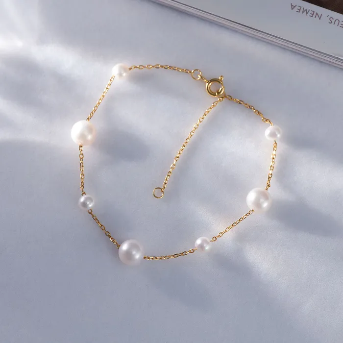 Bracelets Top Lustre Freshwater Pearl Bracelet WB00177 Pearly Lustre