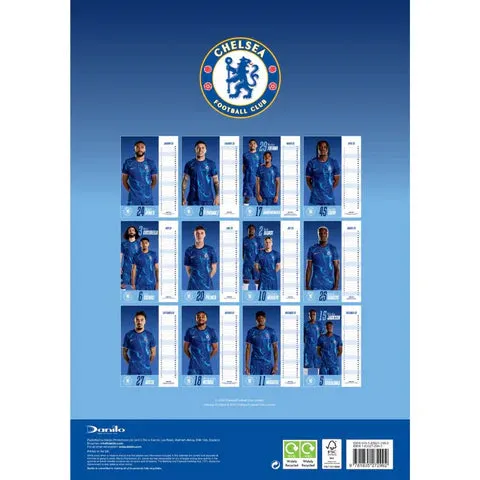 Chelsea 2025 Calendar Oracle Trading Earrings
