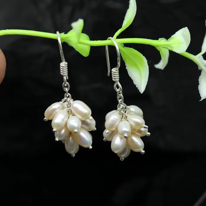 Earrings 925 sterling silver handmade hoops earring fabulous tiny fresh water pearl earring amazing customized bridesmaid pearl earring ear480 TRIBAL ORNAMENTS Earrings 925 sterling silver handmade hoops earring fabulous tiny fresh water pearl earring amazing customized bridesmaid pearl earring ear480 TRIBAL ORNAMENTS