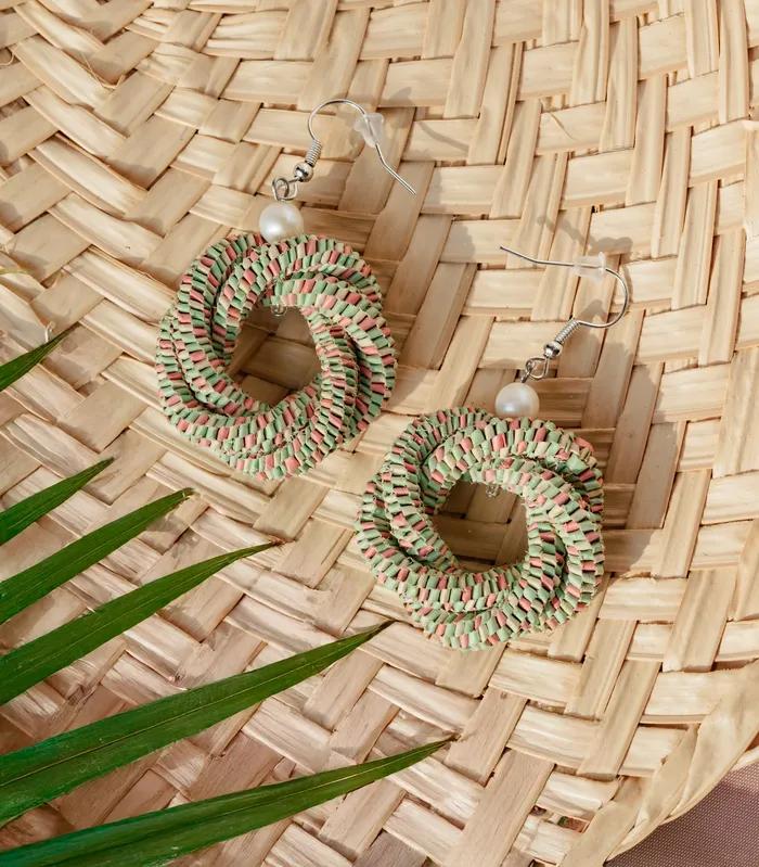 Earrings Agsam Woven Loop Earrings Punique