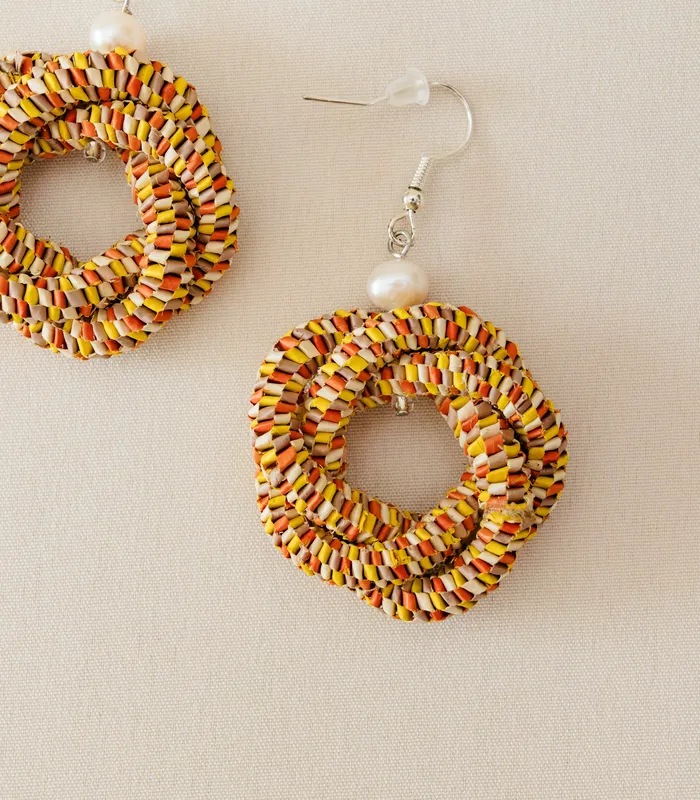 Earrings Agsam Woven Loop Earrings Punique