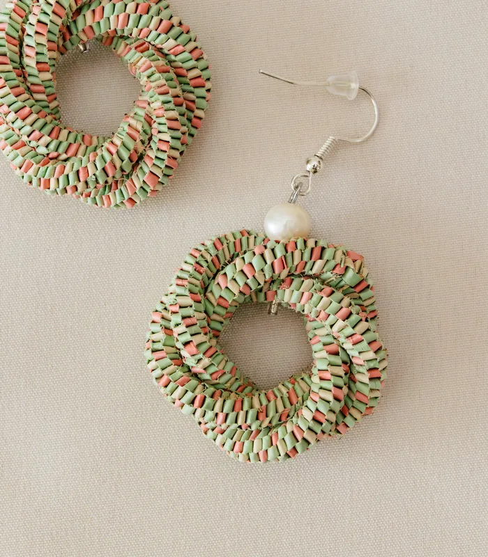 Earrings Agsam Woven Loop Earrings Punique
