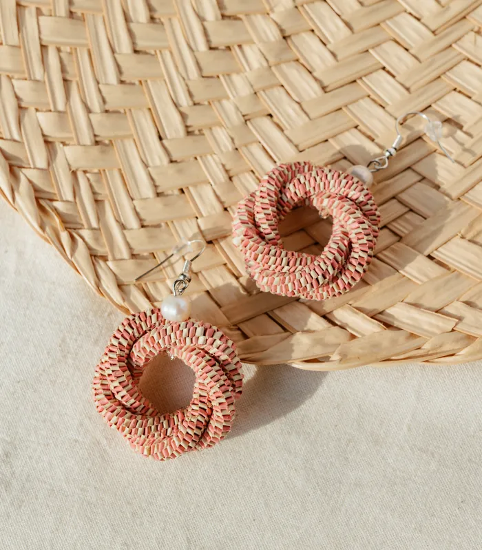 Earrings Agsam Woven Loop Earrings Punique