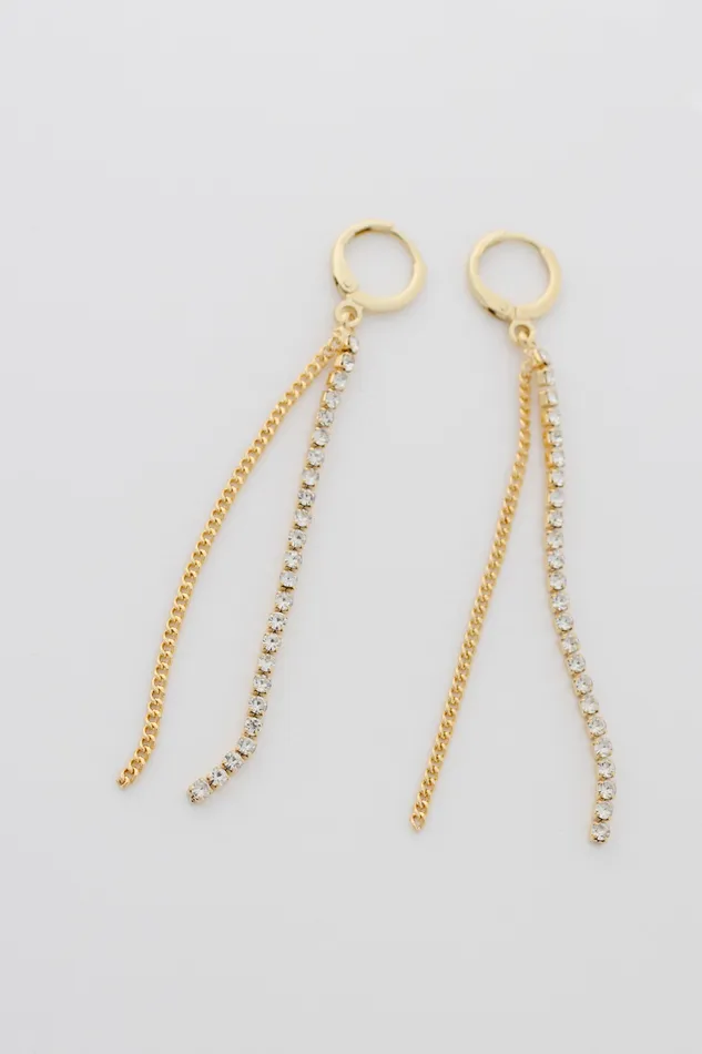 Earrings Double Take Huggies Hey June