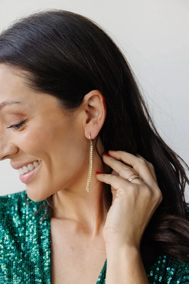 Earrings Double Take Huggies Hey June