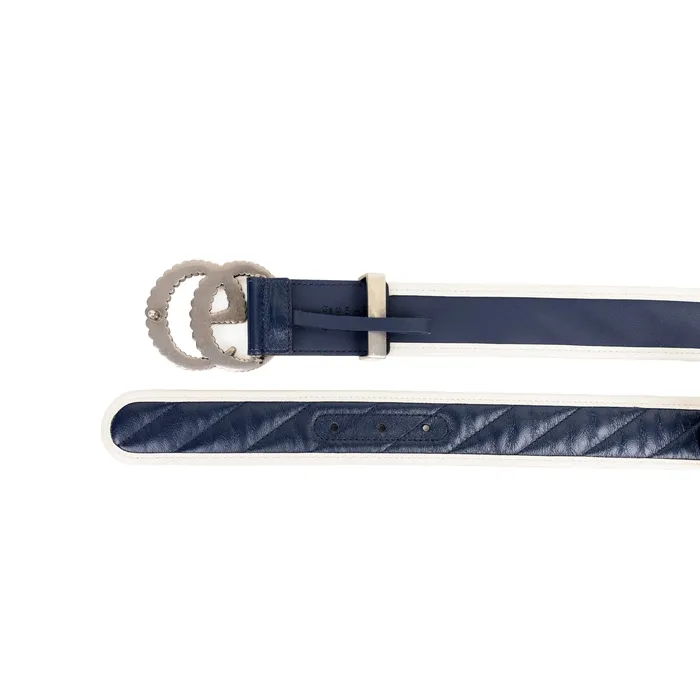 Earrings Gucci PreOwned Gucci Marmont Torchon GG Leather Belt
