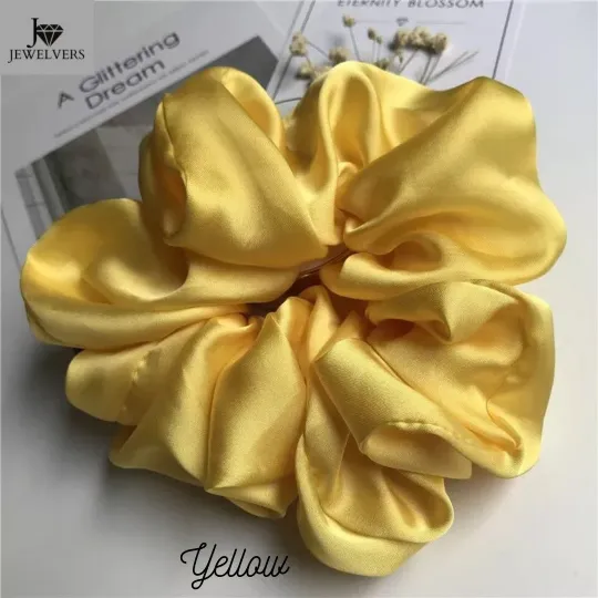 Earrings Large Satin Silk Scrunchie Jewelvers