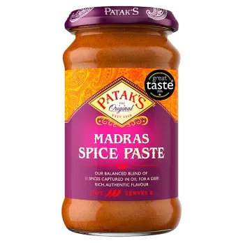 Earrings Pataks Madras Spice Paste 283g Ramsden International