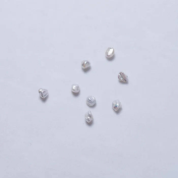 Earrings Pearly Lustre Freshwater Keshi Pearls WA00095