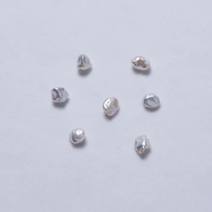 Earrings Pearly Lustre Freshwater Keshi Pearls WA00095