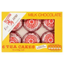 Earrings Ramsden International Tunnocks Milk Chocolate Tea Cakes