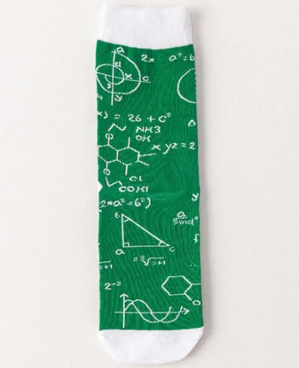 Earrings SF676 Green Geometry Socks POLLY