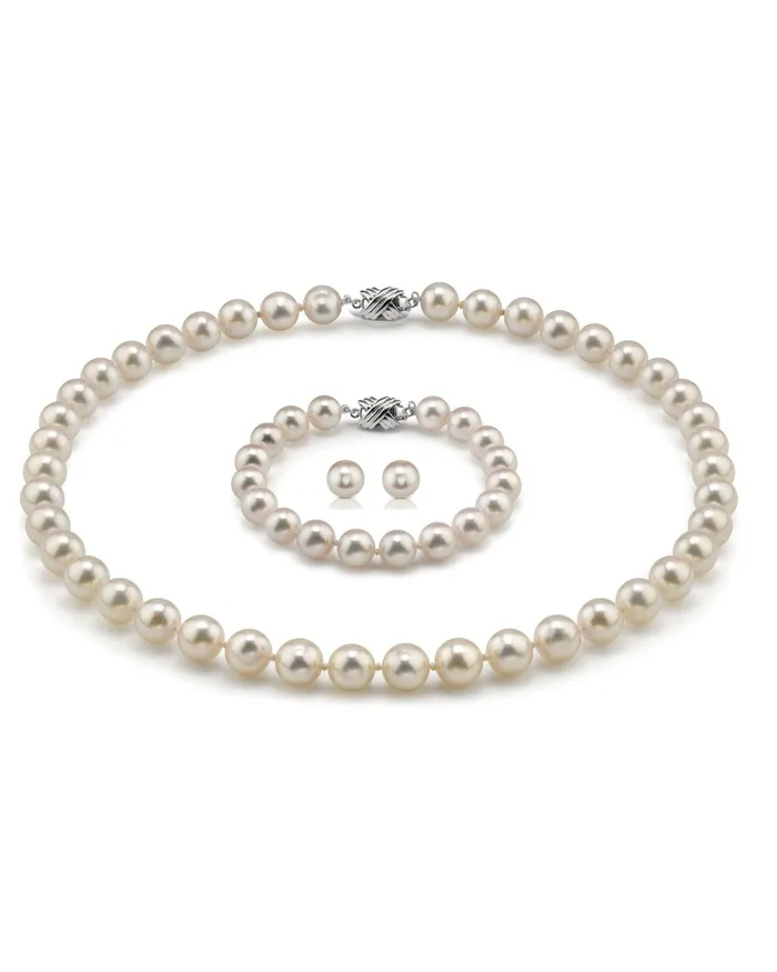 Earrings spt 6570mm Hanadama Pearl Set