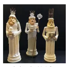 Earrings The Scottish and Irish Store Wisemen Figurines set of 3