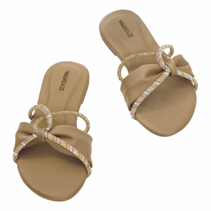 Earrings Women Formal Slippers 40734S Walkeaze