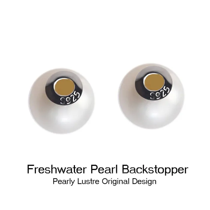 Elegant Freshwater Pearl Earrings WE00178 Pearly Lustre Earrings