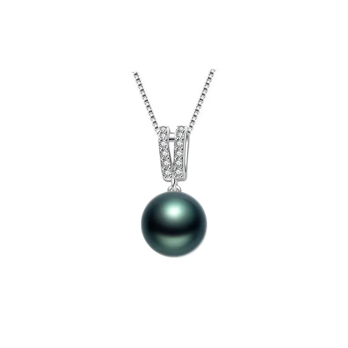 Elegant Tahitian Pearl Necklace WN00706 Pearly Lustre Necklaces