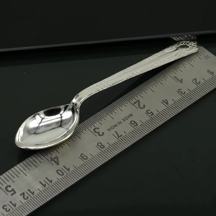 fabulous sterling silver handmade solid silver46 spoon kitchen utensils vessels silver has antibacterial properties stay healthy sv60 TRIBAL ORNAMENTS Rings