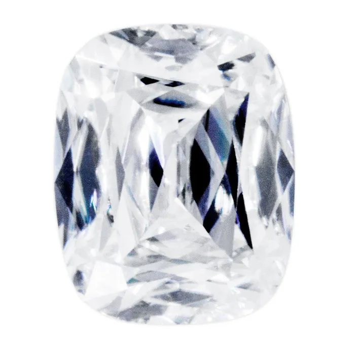 Fire Brilliance A Cute Cut Cushion Heirloom FAB Moissanite Loose Stone Rings