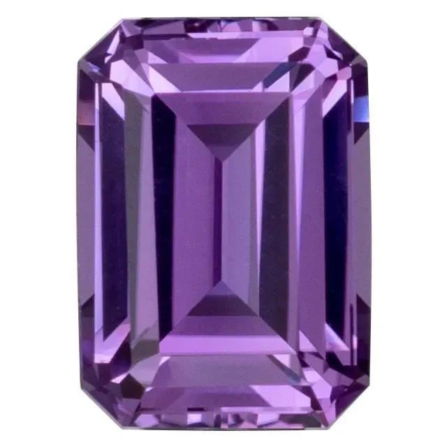 Fire Brilliance Earrings Emerald FAB LabGrown Purple Sapphire Gems