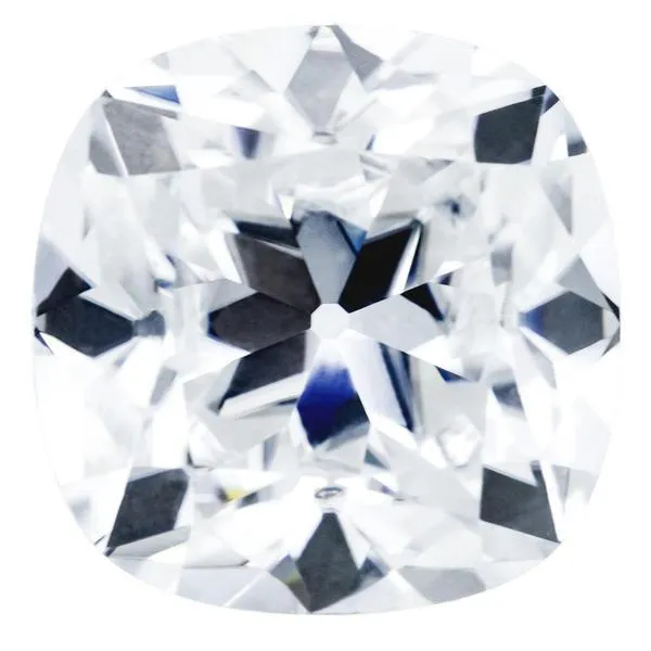 FIRE BRILLIANCE Heirloom Moissanite Antique Old Mine Cut OMC Rings