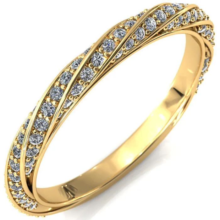 Fire Brilliance Rings Elysia Asscher Moissanite 4 Prong 34 Eternity Diamond Accent Ring