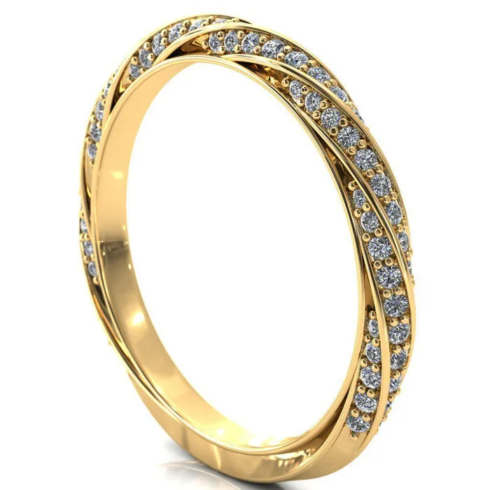 Fire Brilliance Rings Elysia Asscher Moissanite 4 Prong 34 Eternity Diamond Accent Ring