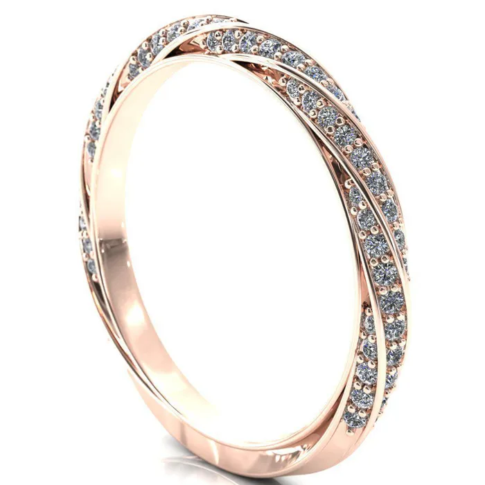 Fire Brilliance Rings Elysia Asscher Moissanite 4 Prong 34 Eternity Diamond Accent Ring