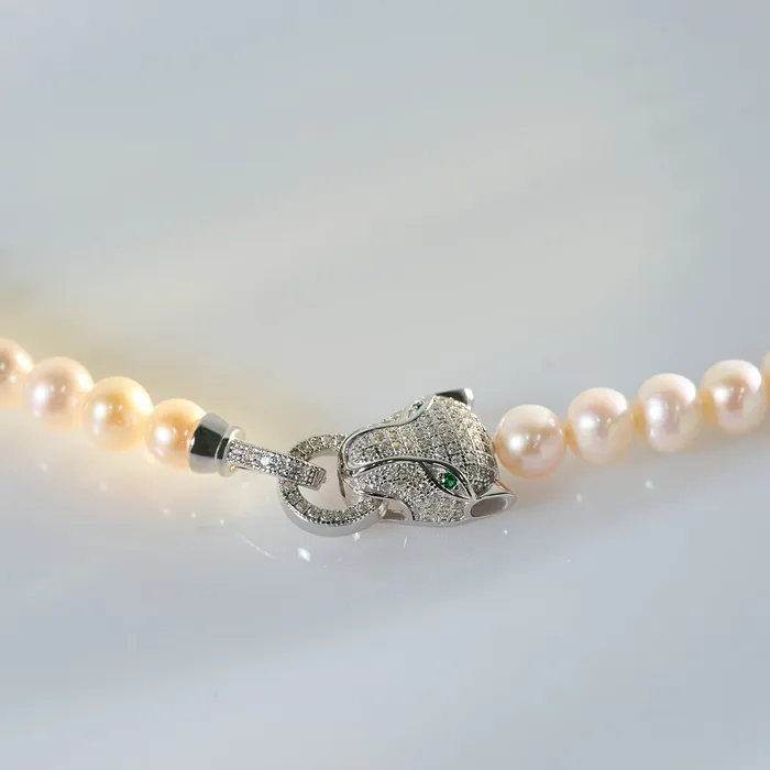 Freshwater Pearl Necklace WN00042 SAFARI Pearly Lustre Necklaces