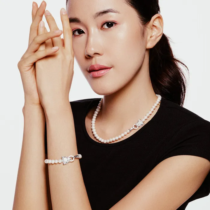 Freshwater Pearl Necklace WN00042 SAFARI Pearly Lustre Necklaces