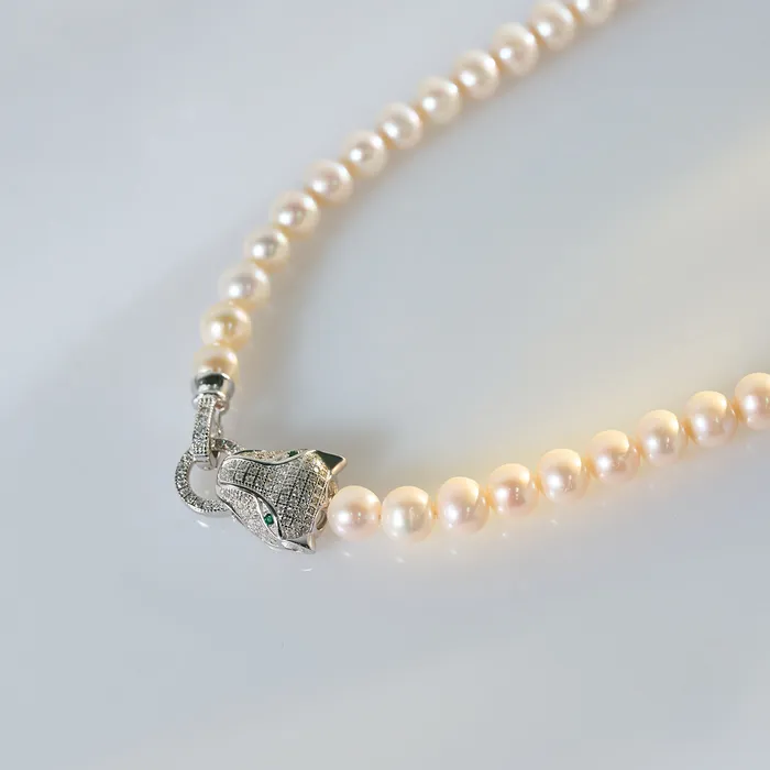 Freshwater Pearl Necklace WN00042 SAFARI Pearly Lustre Necklaces