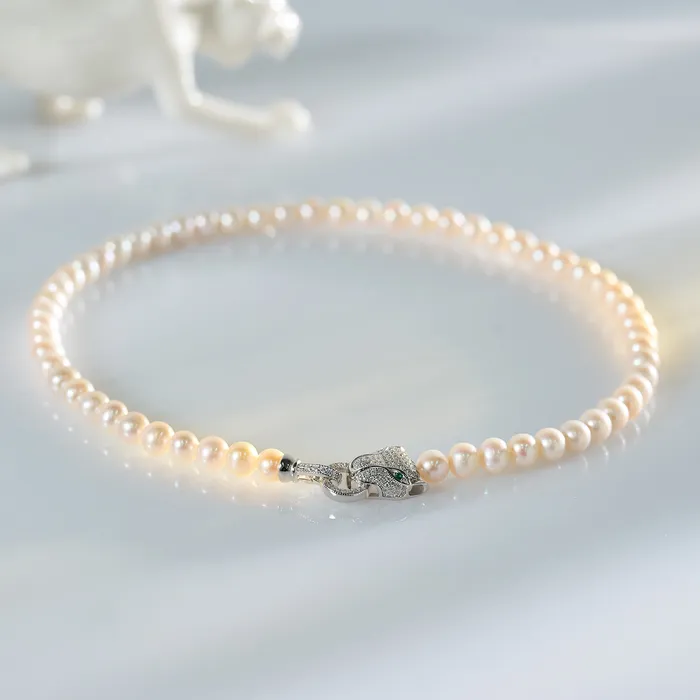 Freshwater Pearl Necklace WN00042 SAFARI Pearly Lustre Necklaces