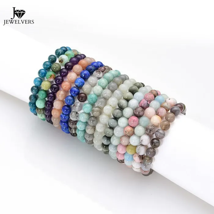 Gemstone Bead Bracelet Healing Crystal Bracelet Jewelvers Bracelets Gemstone Bead Bracelet Healing Crystal Bracelet Jewelvers Bracelets