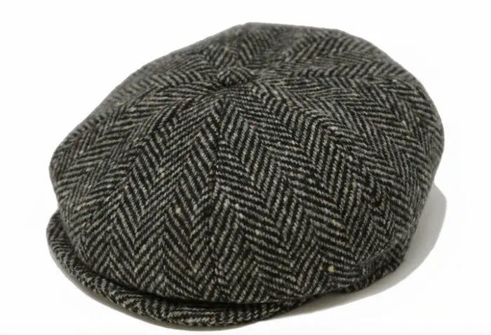 Hanna Hats Earrings Tweed Connery Cap