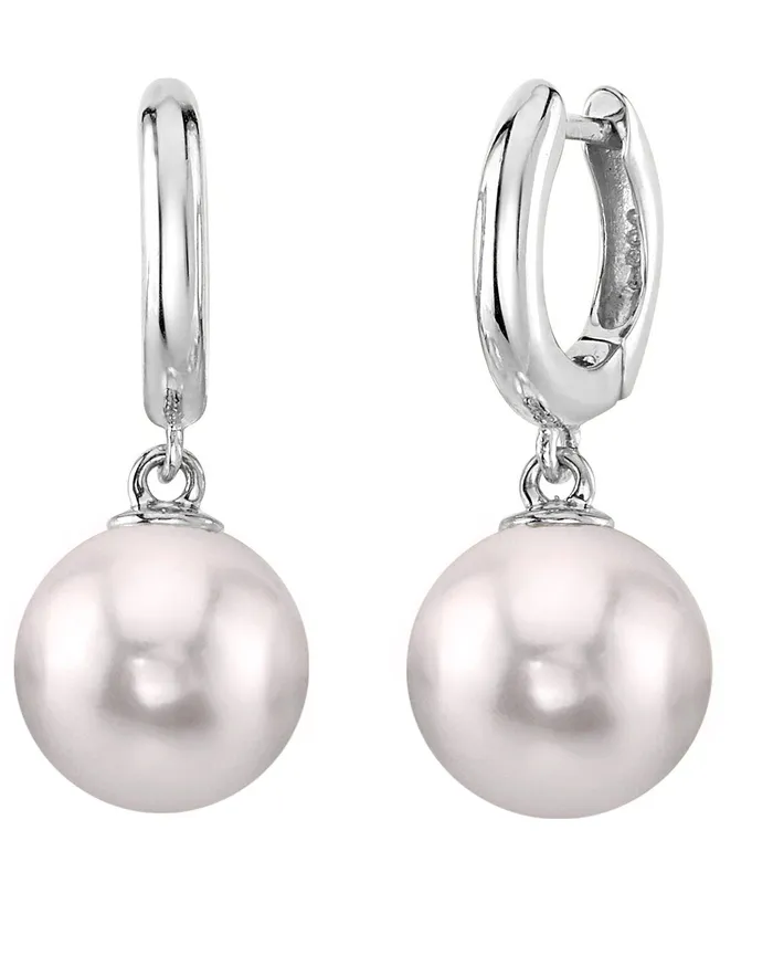 Japanese Akoya Pearl Mary Earrings spt Earrings