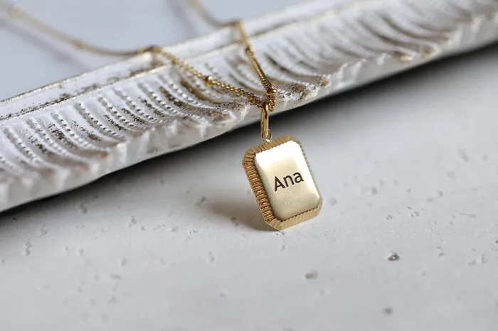 Jewelvers Engraved Necklace for women Necklaces Jewelvers Engraved Necklace for women Necklaces