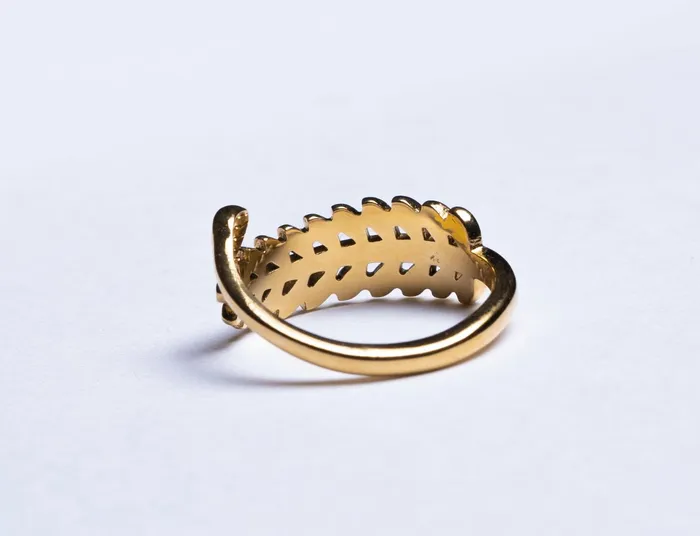 Jewelvers Rings 18K GoldFilled Olive Leaf Ring